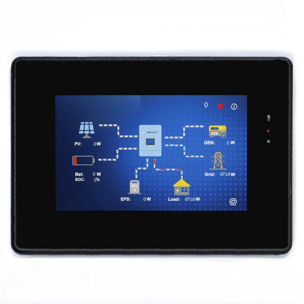 Aims Power Solar Kit Hybrid Pure Sine Inverter Charger & Solar Panels 4.6 kW Inverter Output | 4620 Watts Solar Panels