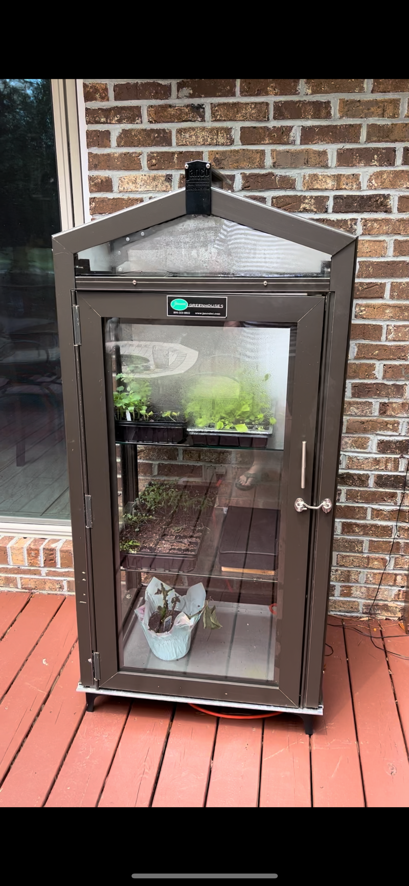 Janco Greenhouse Indoor/Outdoor Garden Cabinet