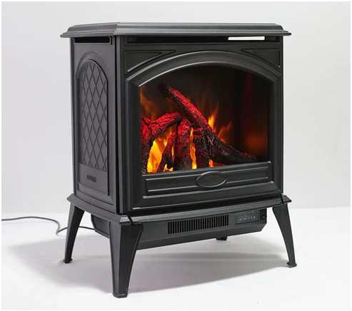 Amantii 50" Cast Iron Freestand Electric Fireplace