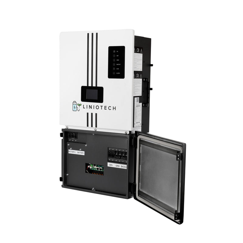 LINIOTECH 15KVA Hybrid Inverter All in One solar Inverter | 15kW PV Input | 11.4kW AC Output