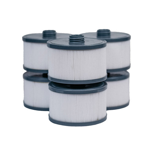 Icetubs Water Filter Water Purification Filter, 6" x 5", 6 Pack
