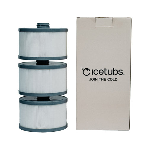 Icetubs Water Filter Water Purification Filter, 6" x 5", 6 Pack