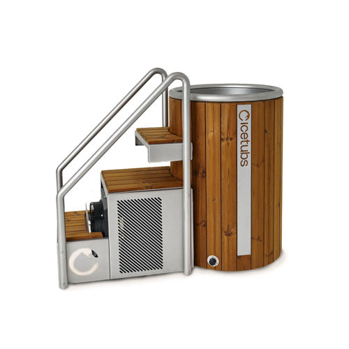 Icetubs IceBarrel Immersion Tub, Thermowood & Stainless Cold Plunge