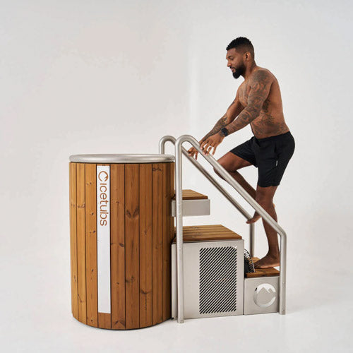 Icetubs IceBarrel Immersion Tub, Thermowood & Stainless Cold Plunge