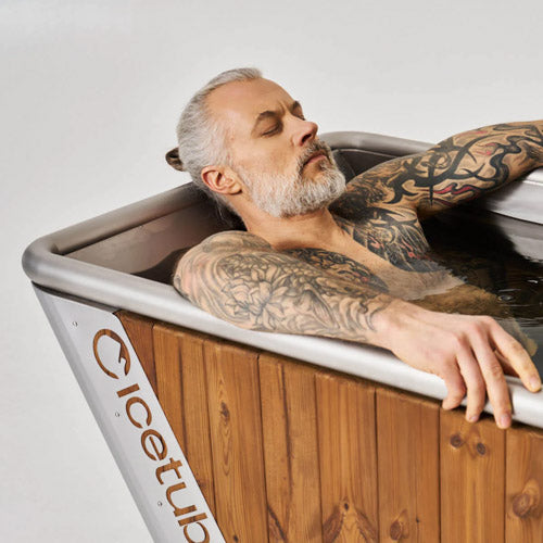 Icetubs IceBath Coldtherapy Bath, Thermowood & Stainless Cold Therapy Immersion