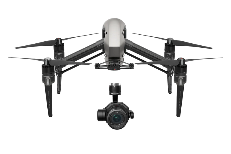 DJI Inspire 2 Standard Combo with Zenmuse X7 Camera Ready to Fly Cinema Drone