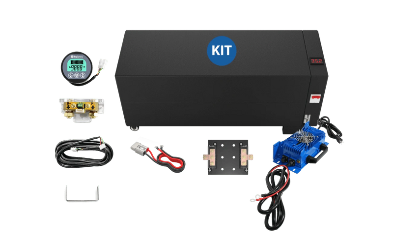 BigBattery 36V GATOR MAX Battery KIT – LiFePO4 – 120Ah – 5kWh