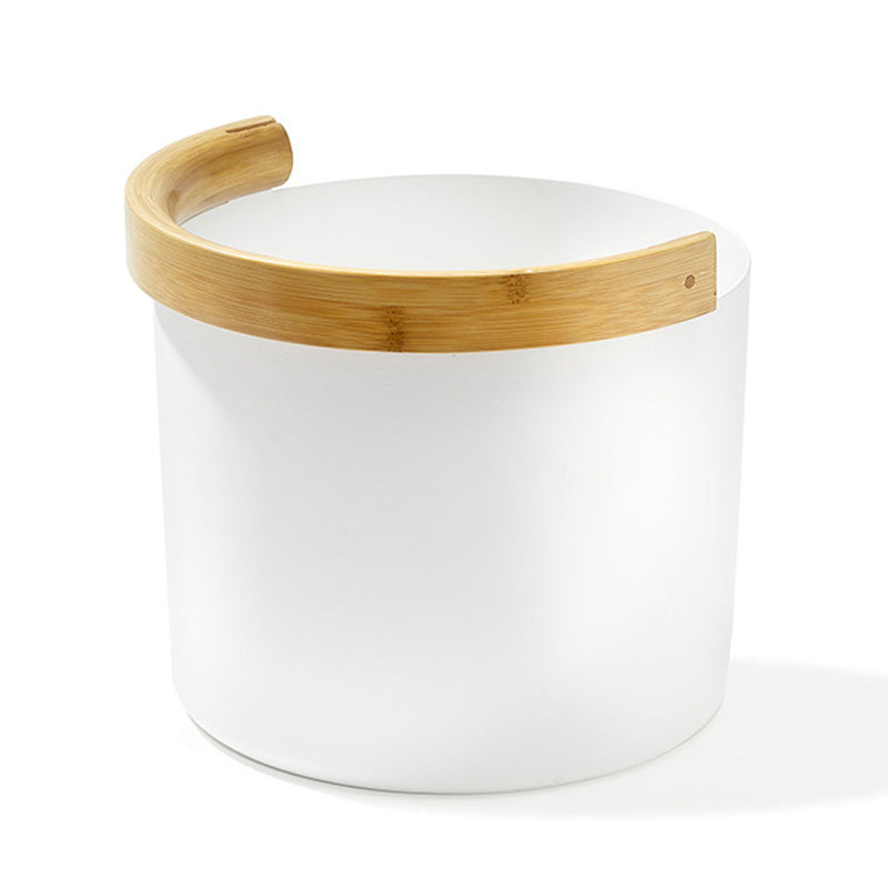 KOLO Sauna Bucket 2 with curved Handle, Bamboo/Aluminum, 1.5Gal