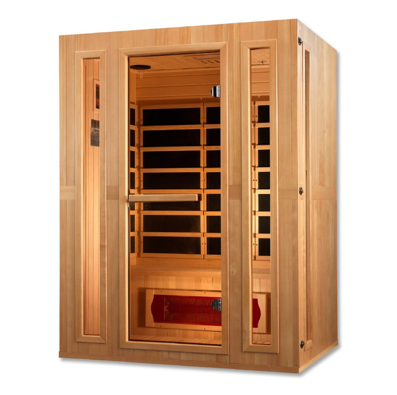 Maxxus Sauna Low EMF FAR Infrared Sauna | LISF-03 / MX-LS3-01 | 3 Persons