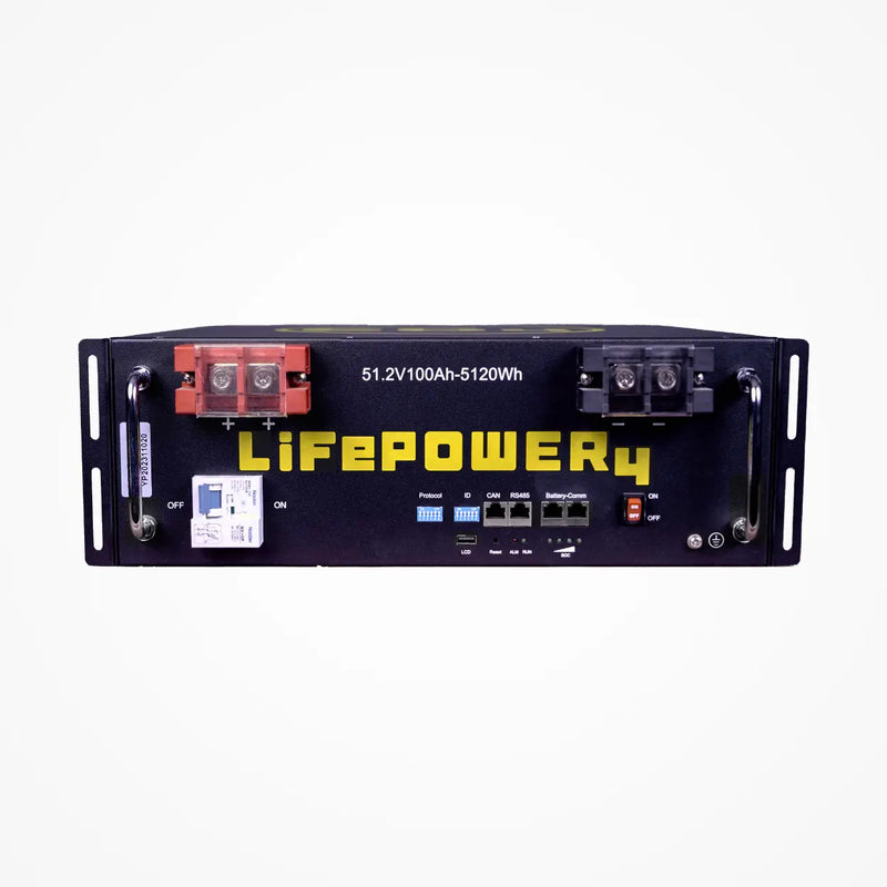 EG4 LifePower4 Lithium Battery | 48V 100AH V2 | Server Rack Battery