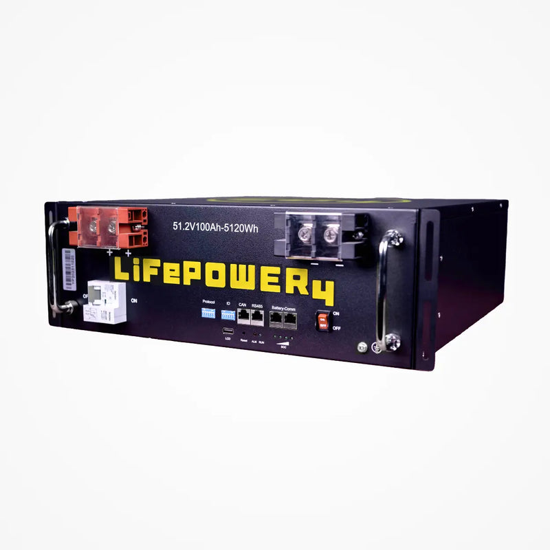 EG4 LifePower4 Lithium Battery | 48V 100AH V2 | Server Rack Battery