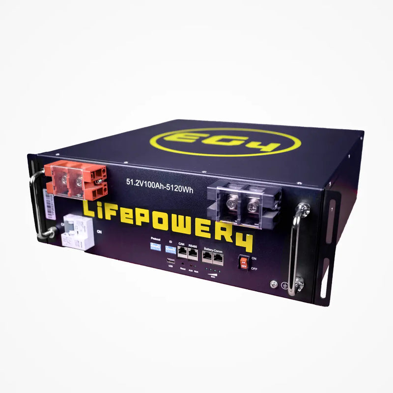 EG4 LifePower4 Lithium Battery | 48V 100AH V2 | Server Rack Battery