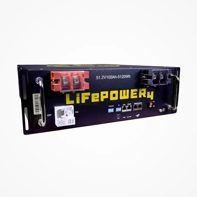 EG4 LifePower4 Lithium Battery | 48V 100AH V2 | Server Rack Battery