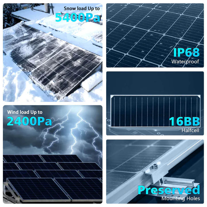 SunGold Power 560 Watt Bifacial N-Type Monocrystalline Solar Panel