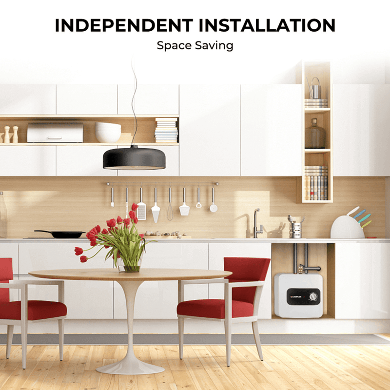 Camplux Mini Tank Portable Electric Water Heater | 120V 2.5 Gallon