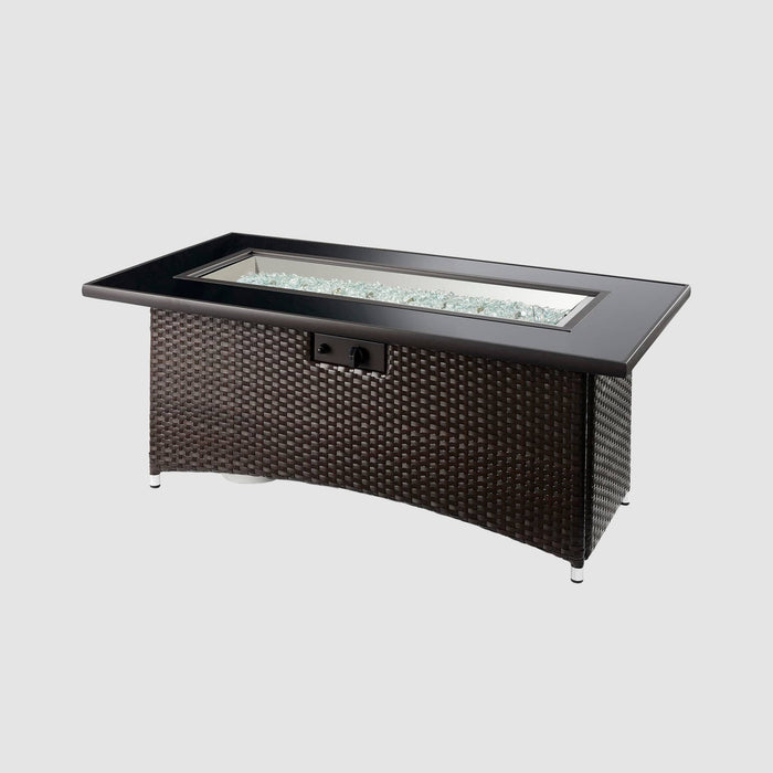 Outdoor Greatroom Montego Linear Gas 59.25" Fire Pit Table