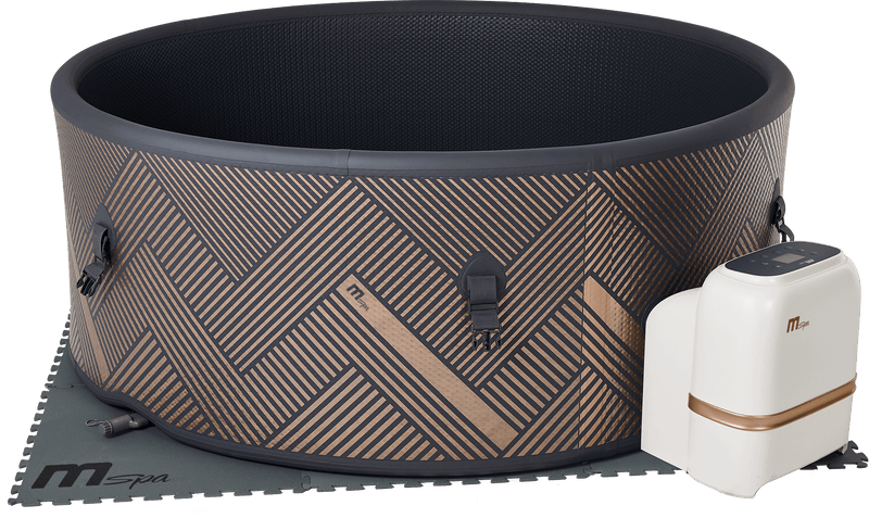 Complete Mspa Mono Hot Tub Set Up