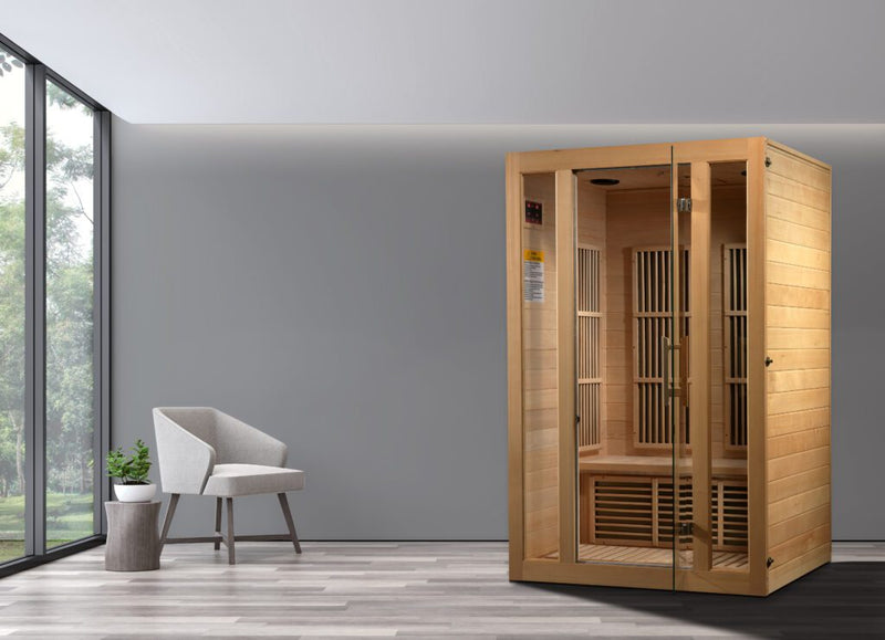 Maxxus Sauna Seattle Low EMF FAR Infrared Sauna | MX-J206-01 / Seattle | 2 Persons