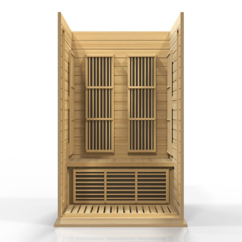 Maxxus Sauna Hemlock Low EMF FAR Infrared Sauna | MX-K206-01 | 2 Persons