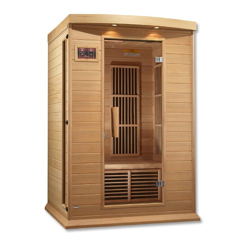 Maxxus Sauna Hemlock Low EMF FAR Infrared Sauna | MX-K206-01 | 2 Persons