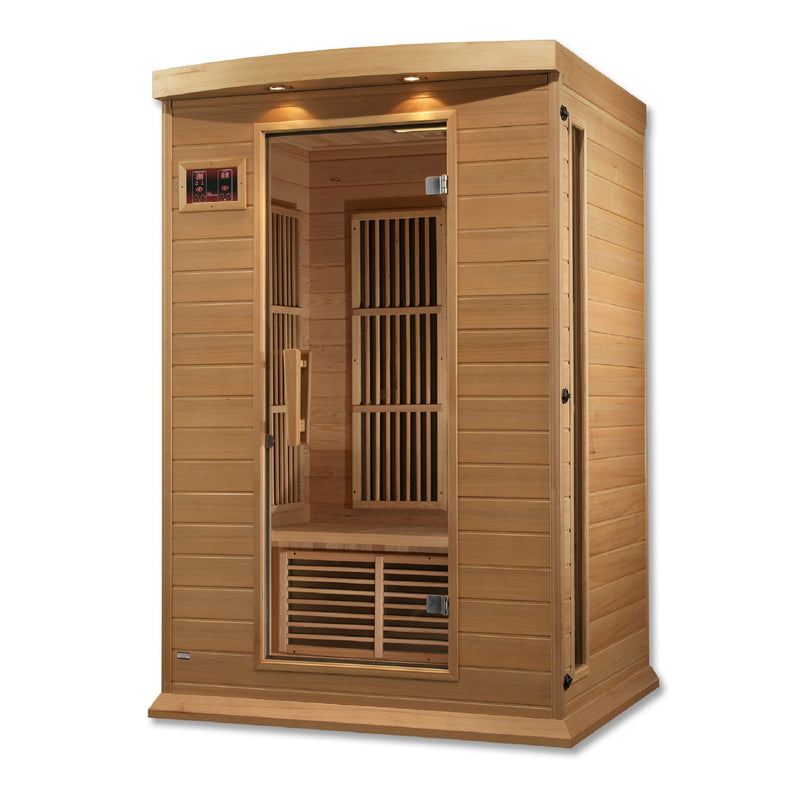 Maxxus Sauna Hemlock Low EMF FAR Infrared Sauna | MX-K206-01 | 2 Persons