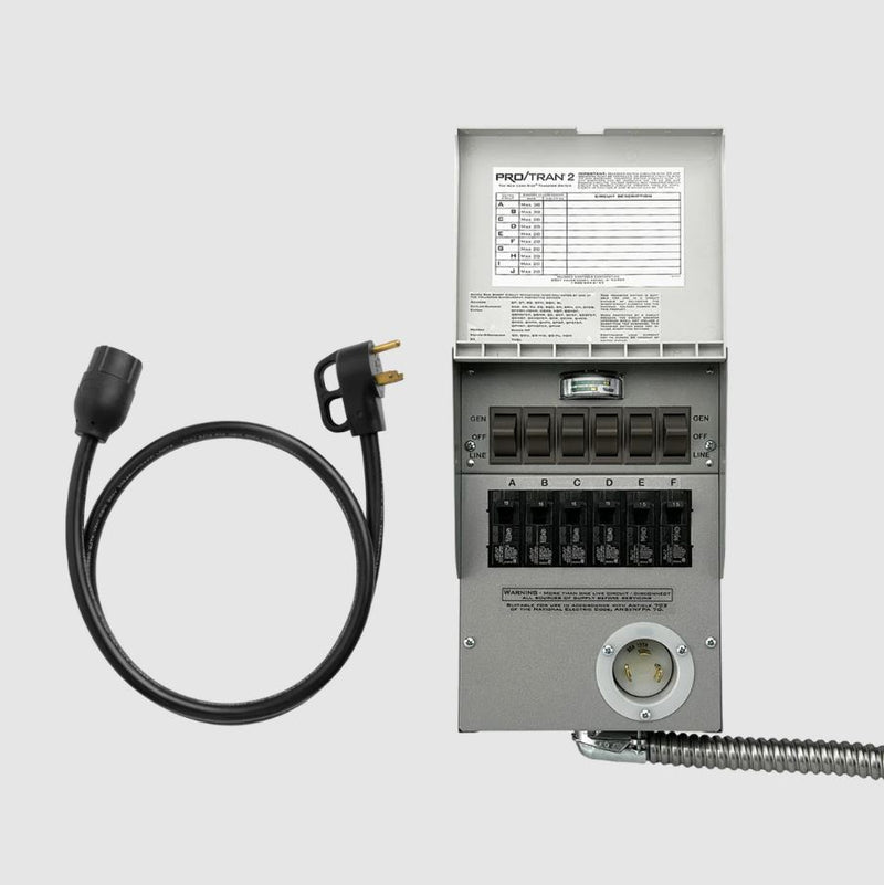 Anker SOLIX Home Backup Kit (30A Transfer Switch+ Cable) for F2600