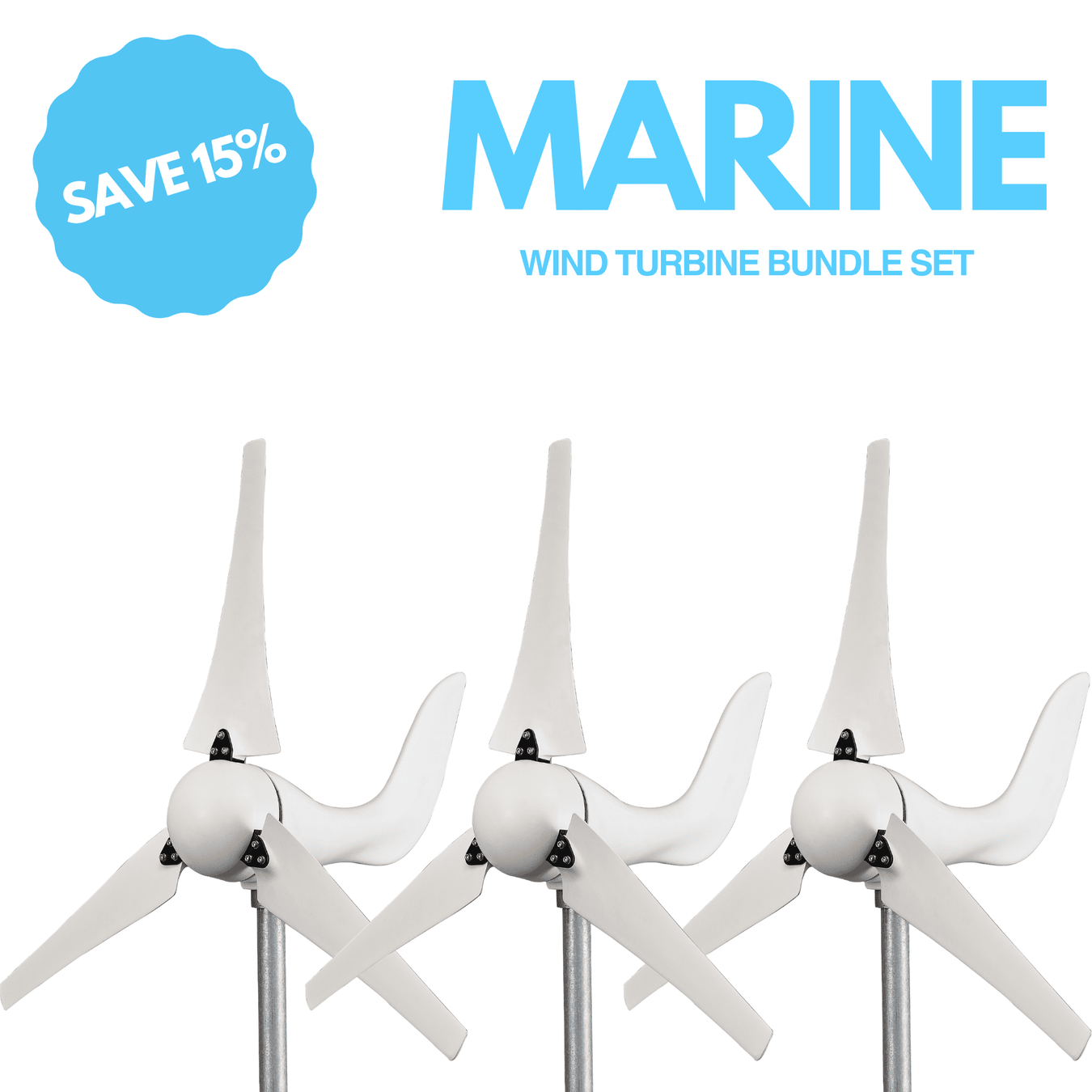 400W Wind Turbine Generator Kit