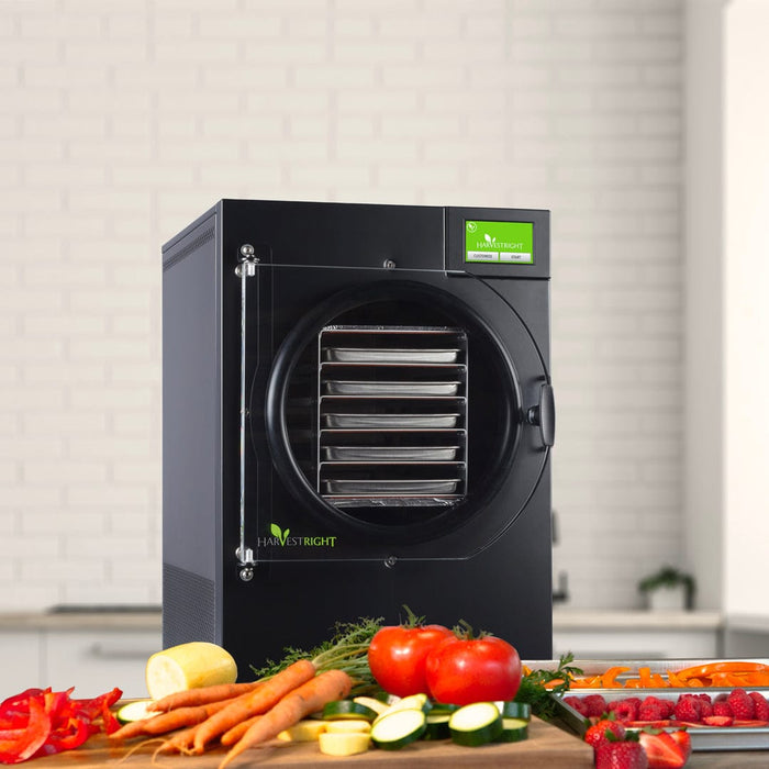 Medium Black Freeze Dryer in kitchen