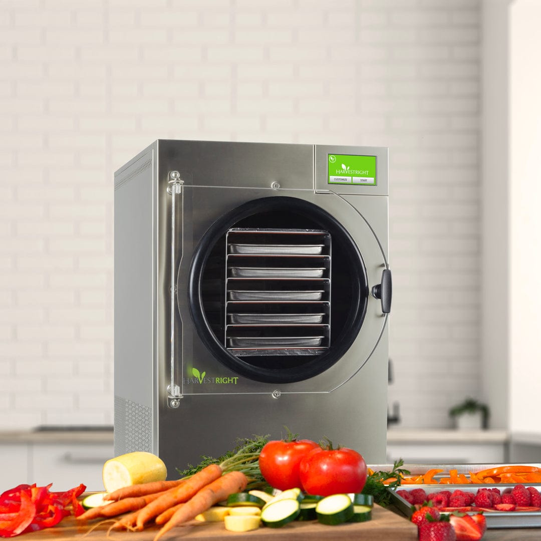 Medium silver Freeze Dryer in kitchen
