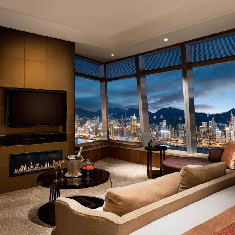 Modern Flames ORION SLIM 60" Heliovision Electric Fireplace (6" Deep - 15" Viewing)