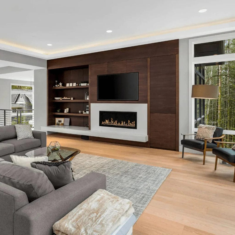 Modern Flames ORION SLIM 52" Heliovision Electric Fireplace (6" Deep - 15" Viewing)