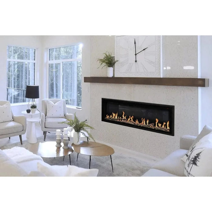 Modern Flames ORION SLIM 60" Heliovision Electric Fireplace (6" Deep - 15" Viewing)