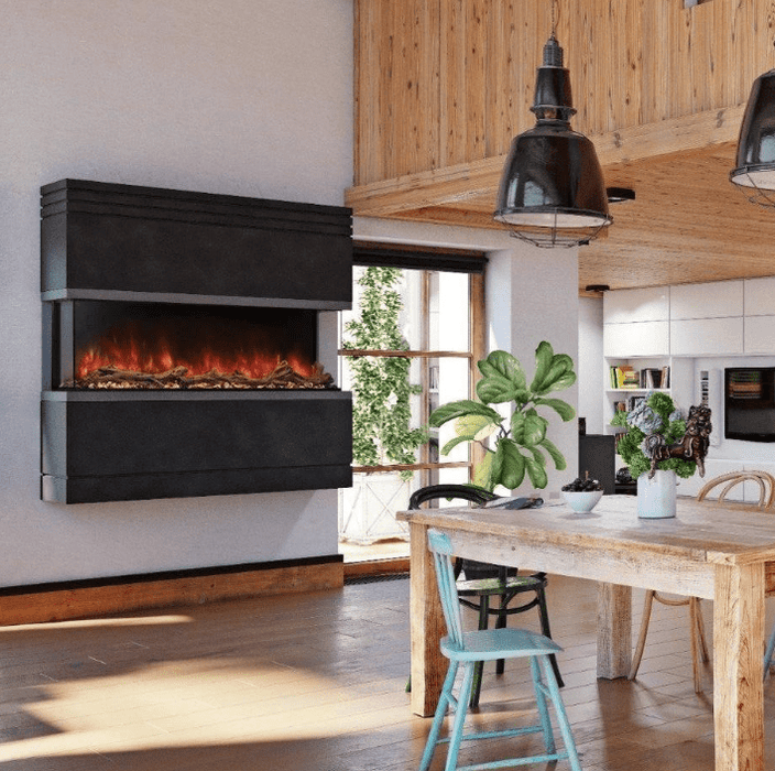 Modern Flames LANDSCAPE PRO MULTI 56" Multi-Sided Built-In Electric Fireplace (11.5" Deep - 56" x 16" Viewing)