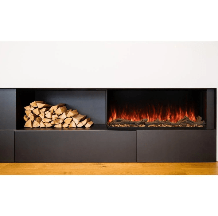 Modern Flames LANDSCAPE PRO MULTI 56" Multi-Sided Built-In Electric Fireplace (11.5" Deep - 56" x 16" Viewing)