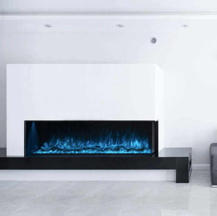 Modern Flames LANDSCAPE PRO MULTI 56" Multi-Sided Built-In Electric Fireplace (11.5" Deep - 56" x 16" Viewing)