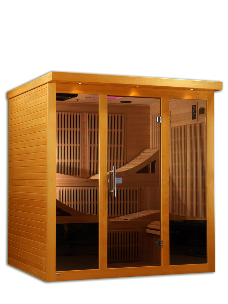 Dynamic Sauna Monaco Ultra Low EMF Far Infrared Sauna | DYN-6996-01 | 6 Persons