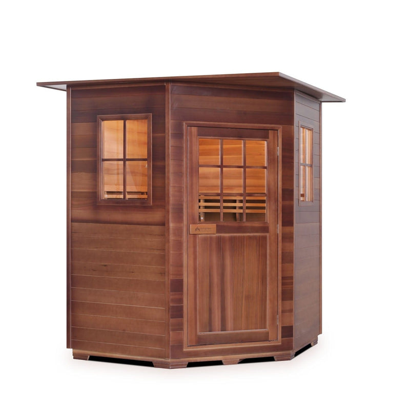 Enlighten SaunaTerra MoonLight 4C Dry Traditional Indoor Sauna | 4 Persons