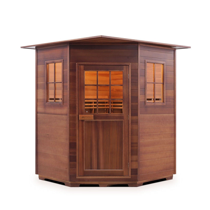 Enlighten SaunaTerra MoonLight 4C Dry Traditional Indoor Sauna | 4 Persons