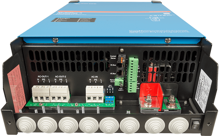 Victron Energy MultiPlus-II 12V/3000W/120-50 2x120V (UL) Inverter Charger