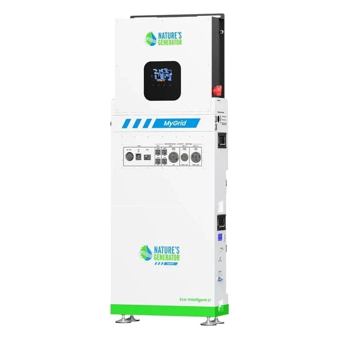 Nature’s Generator MyGrid 10K Solar and Wind Generator for Home (10kW | 10kWh)