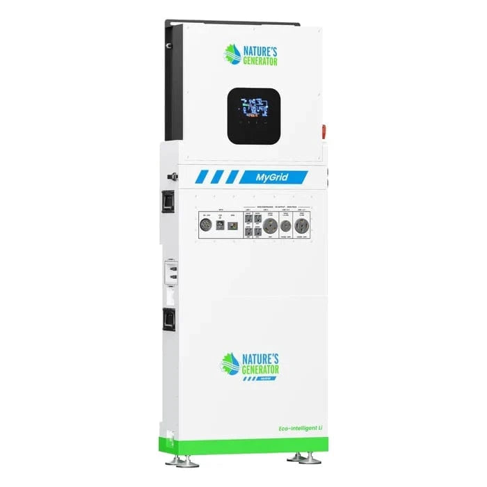 Nature’s Generator MyGrid 10K Solar and Wind Generator for Home (10kW | 10kWh)