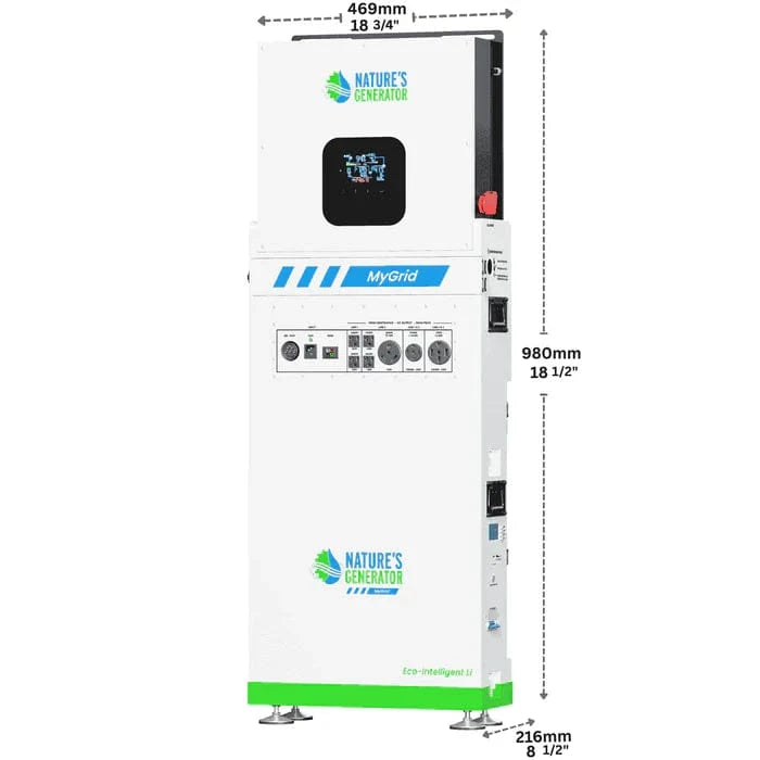 Nature’s Generator MyGrid 10K Home Solar Power Kit (10kW | 10 kWh)