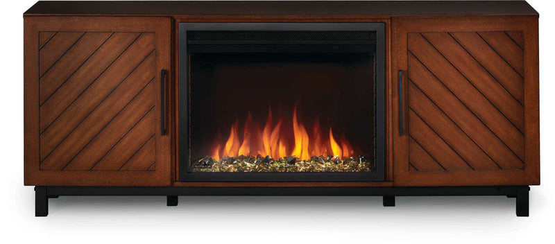 Napoleon The Bella Mantel Electric Fireplace Media Console with 26" Firebox