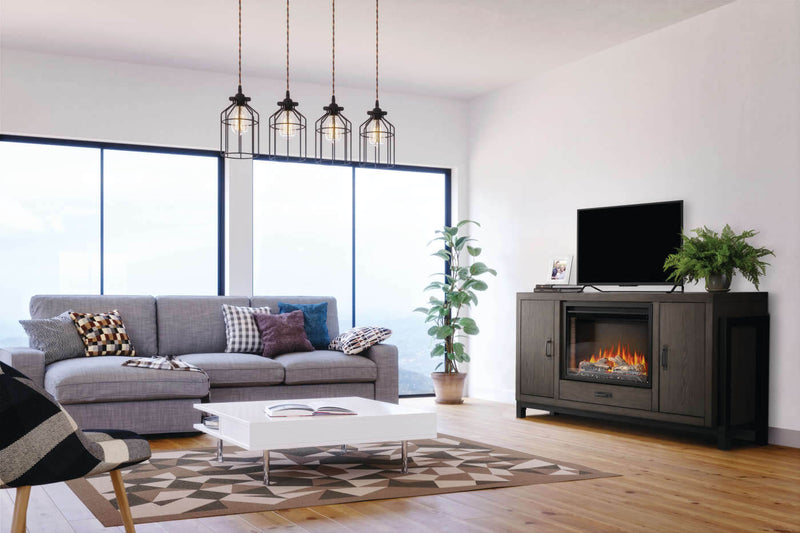 Napoleon The Franklin Mantel Electric Fireplace Media Console with 30" Firebox