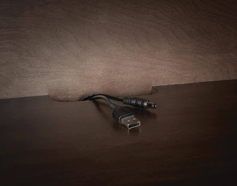 Napoleon The Hayworth Mantel Electric Fireplace Media Console with 30" Firebox