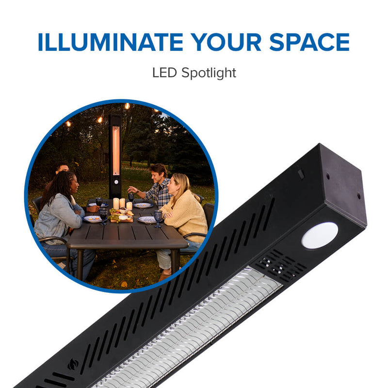 Napoleon Phantom Freestand Outdoor Electric Infrared Heater