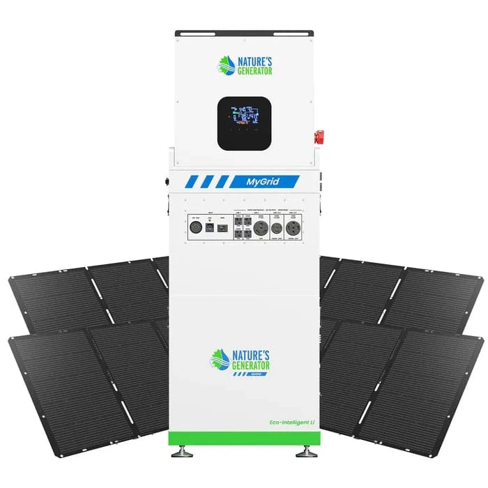 Nature’s Generator MyGrid 10K Home Solar Power Kit (10kW | 10 kWh)