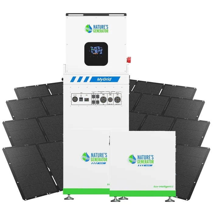 Nature’s Generator MyGrid 10K Home Solar Power Kit (10kW | 10 kWh)