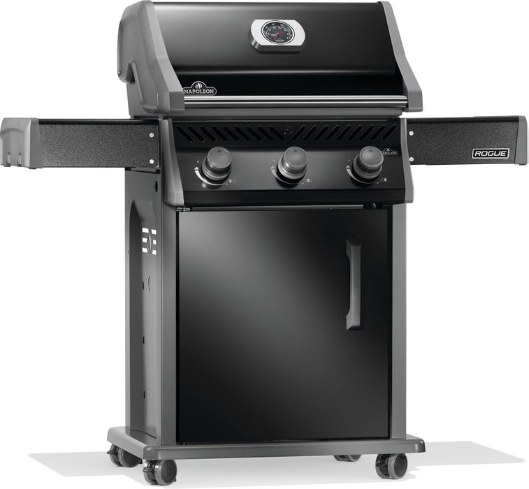 Napoleon 2025 Rogue 425 Black Natural Gas Grill Cart/SS Grid
