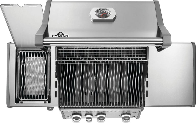 Napoleon Rogue® PRO 425 SIB Stainless Steel Gas Grill with Infrared Side Burner